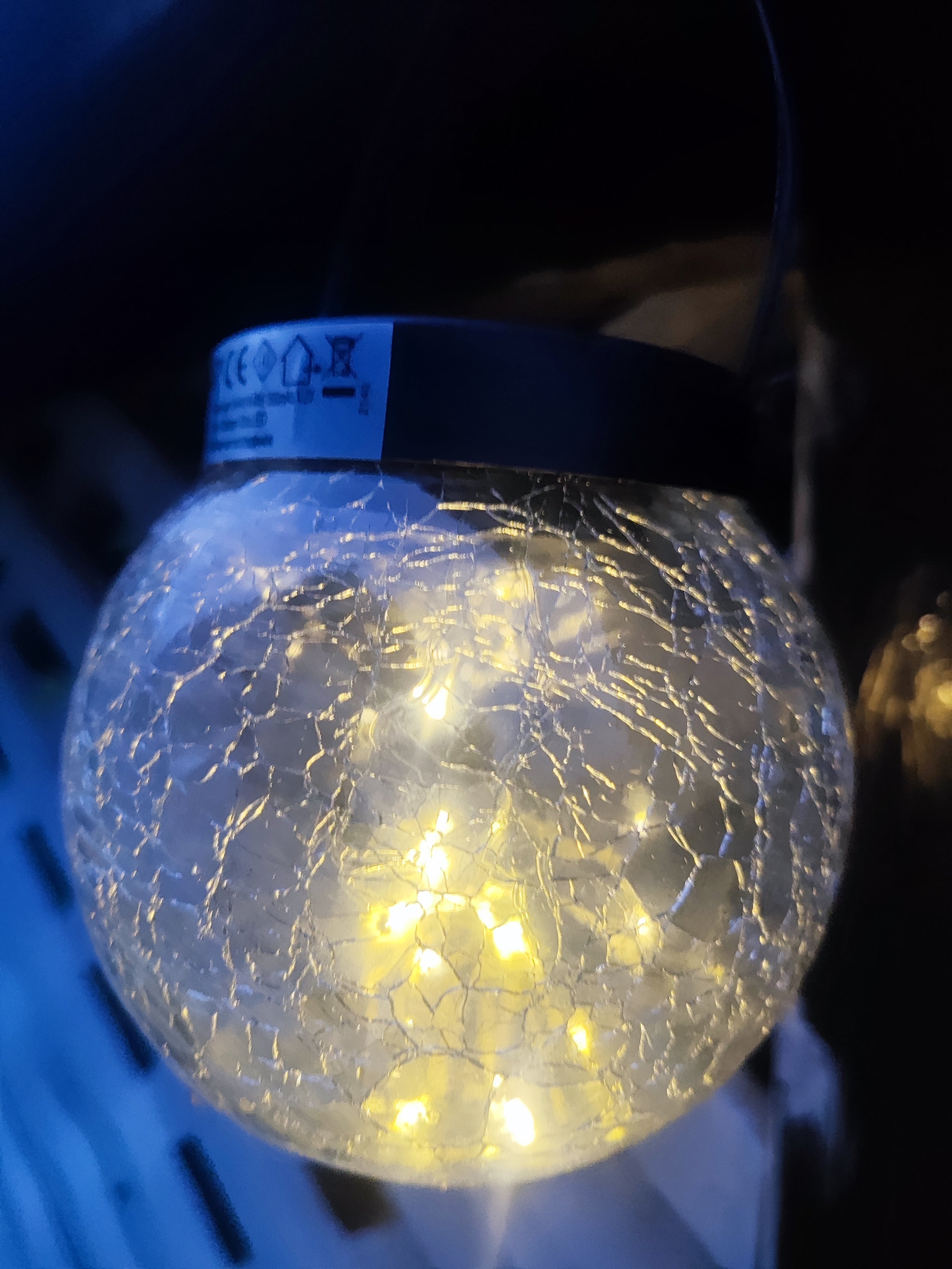 LED Žibintas su saulės baterija GLORY