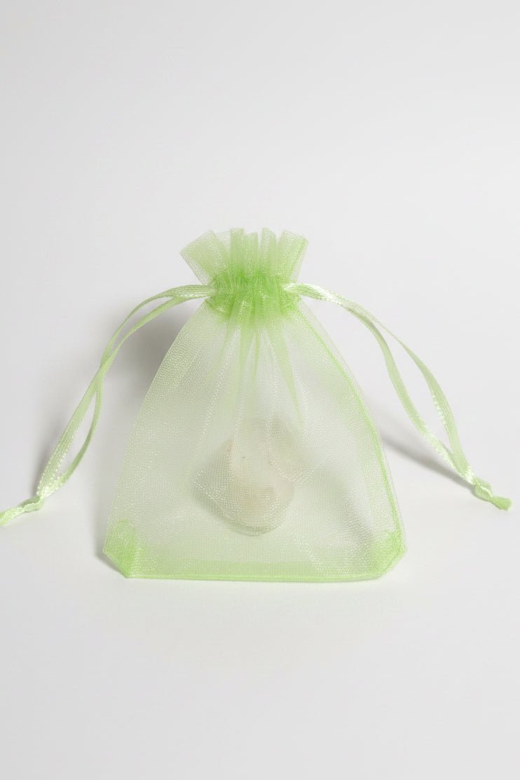 Dovanų maišelis šviesiai žalias (7x9cm) - Photini Shop