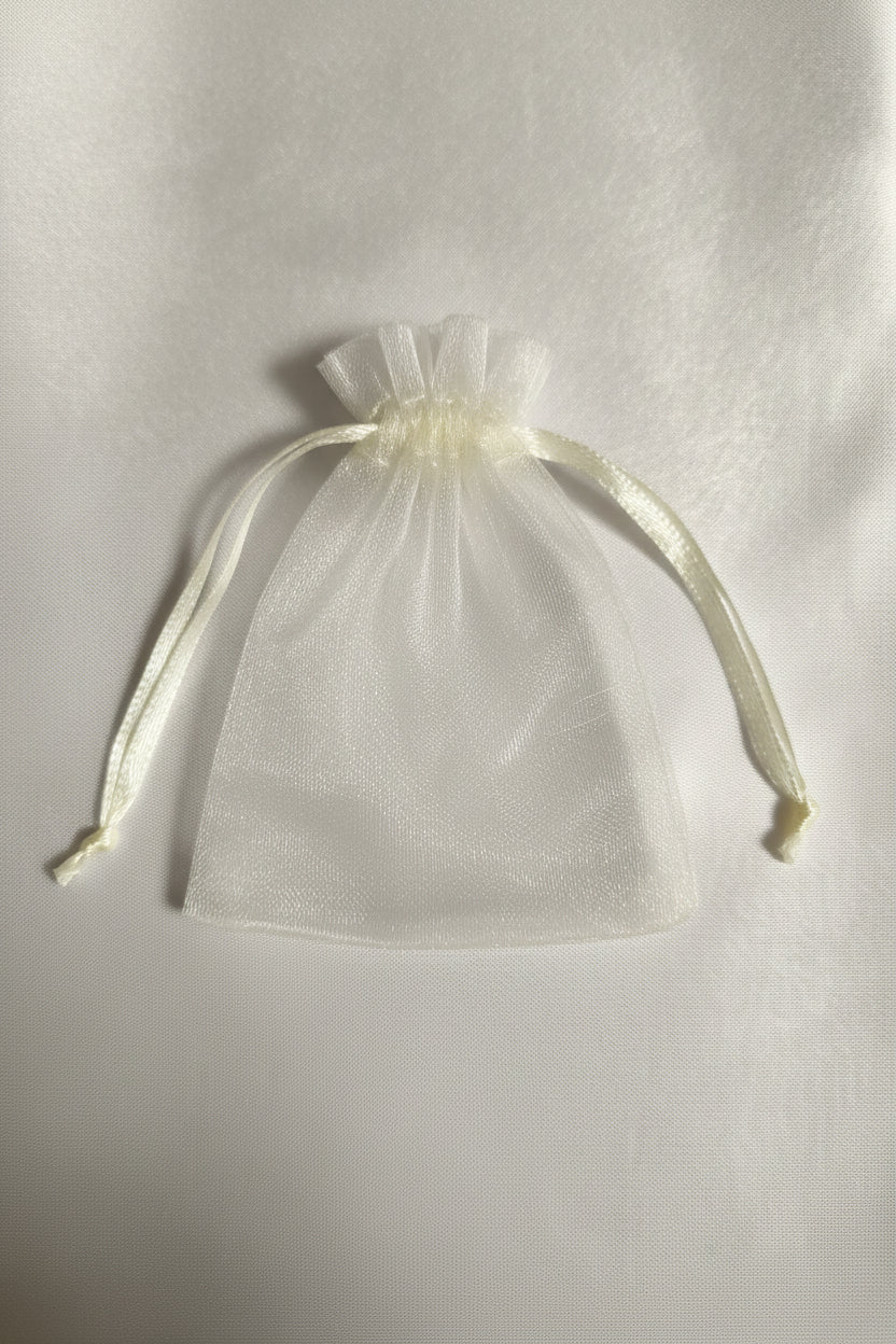 Dovanų maišelis vanilinis spalvos (7x9cm) - Photini Shop