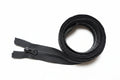 Juodas plastikinis užtrauktukas (100cm/35.43)